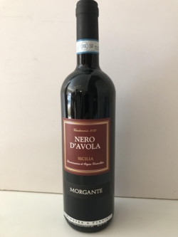 Nero d`Avola 2022, D.O.C. Morgante. 0 75 L.