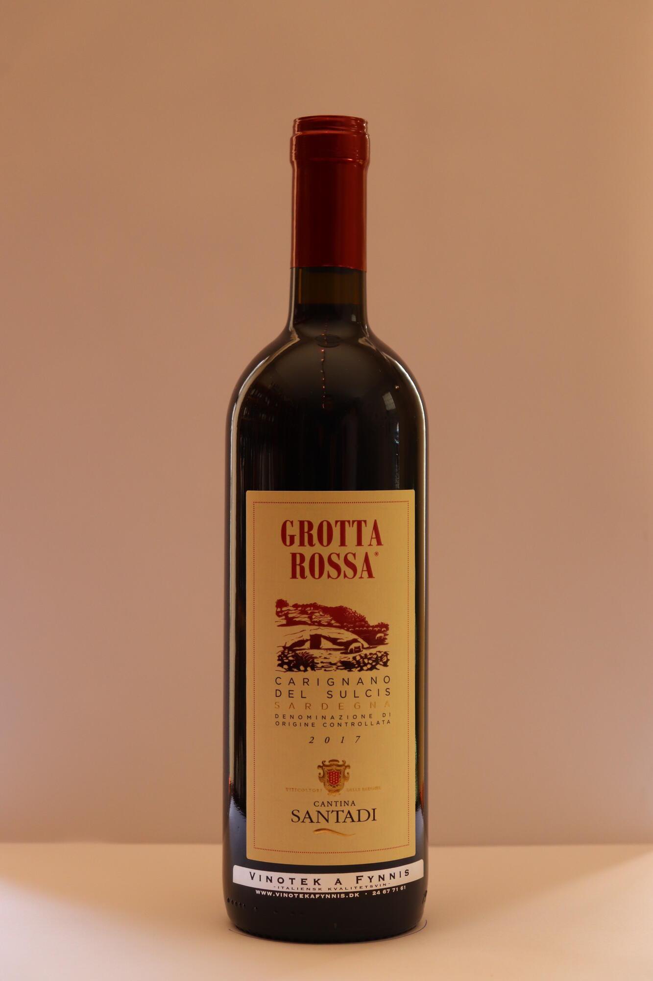 Vinho Grotta Rossa Carignano del Sulcis 2014 (Santadi) 750ml – ADEGA ONLINE